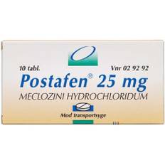 Postafen Tabl 25 Mg - Postafen - 10 stk / 25 mg - Lægemiddel