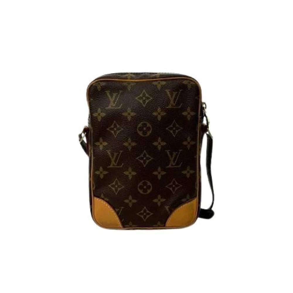Louis Vuitton Vintage Pre-owned Vintage Crossbody Taske - Vintage - Dame - Brun - ONE SIZE - Læder