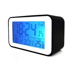 Soytich Funkuhr mit Thermometer Funkwecker Wecker Uhr Tischuhr (4491S)