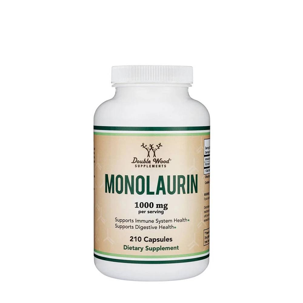 Double Wood Supplements – Monolaurin 210 kapsler