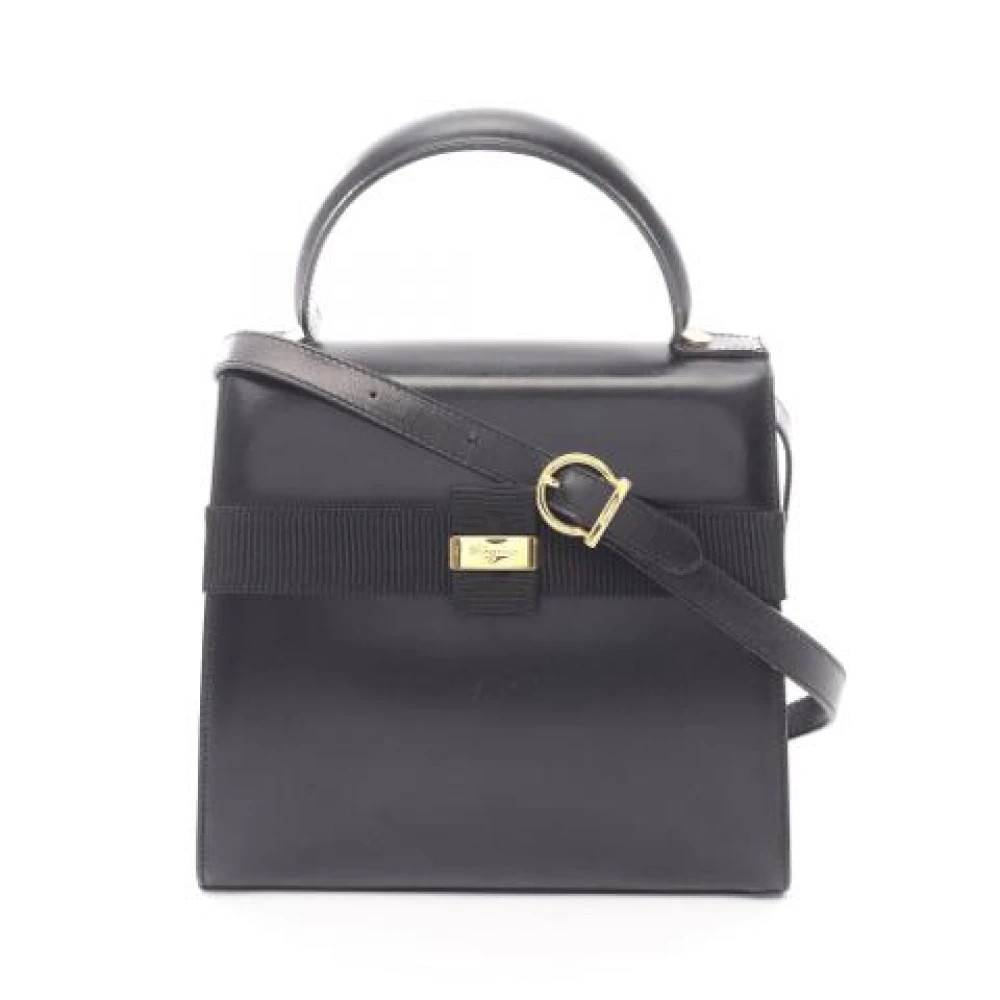 Salvatore Ferragamo Pre-owned - Pre-owned Läder Handväska Vintage - Dam - ONE Size - Läder