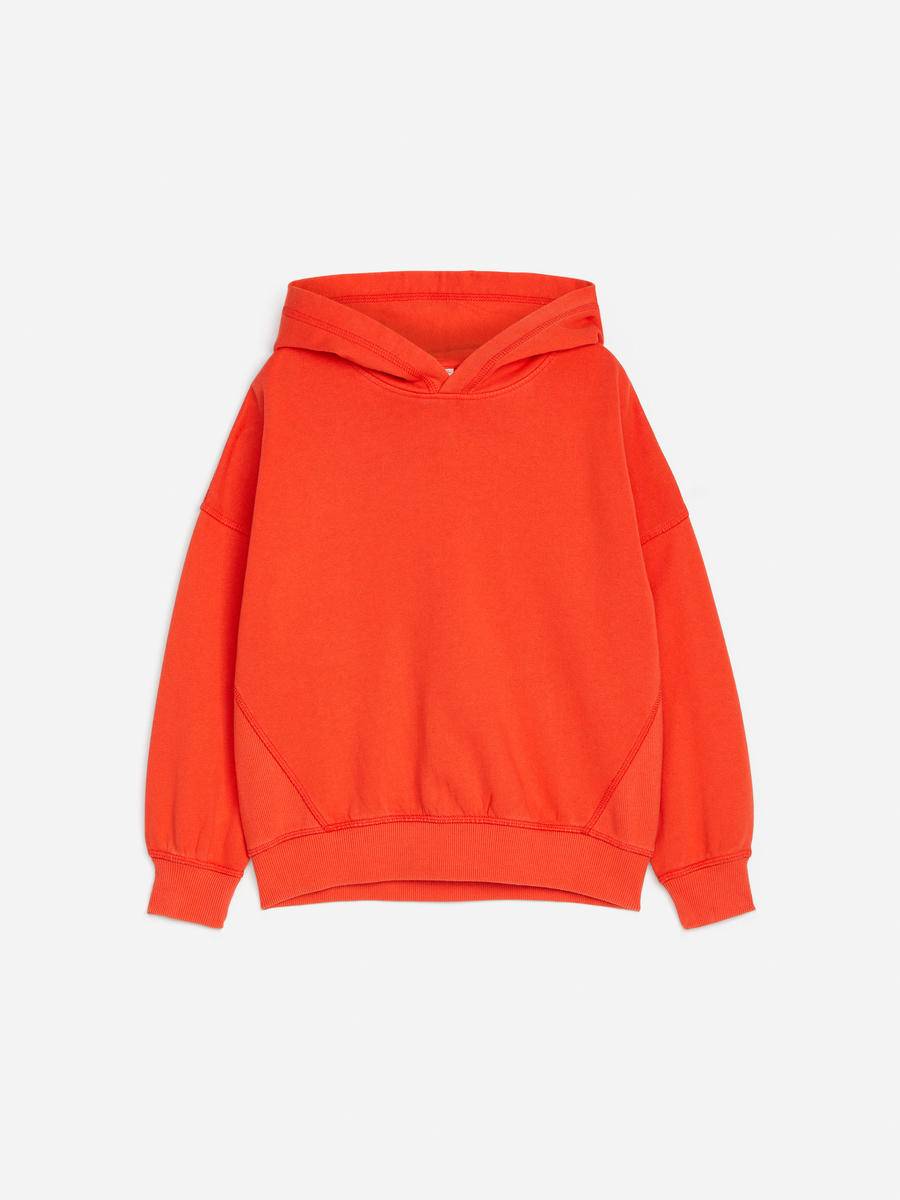 ARKET Oversize Hooded Sweatshirt -Red, 122/128