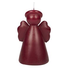 Broste Copenhagen Angel Sculpture Candle Röd