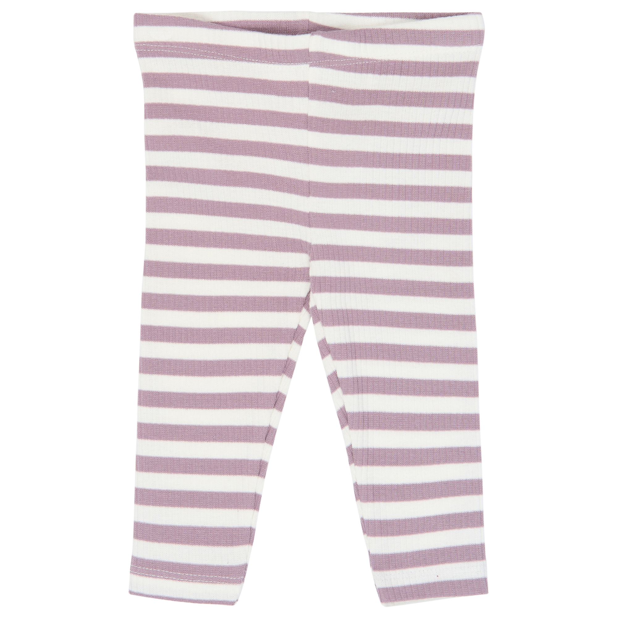 THE NEW Siblings - Fro Rib Leggings, TNSB7245 - Elderberry Gardenia Striped - 86