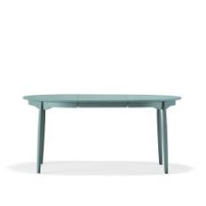 Stolab - Carl matbord Ø115 cm delbart Björk Dimma 22 & 1 iläggsskiva - Matbord - Marit Stigsdotter - Grön