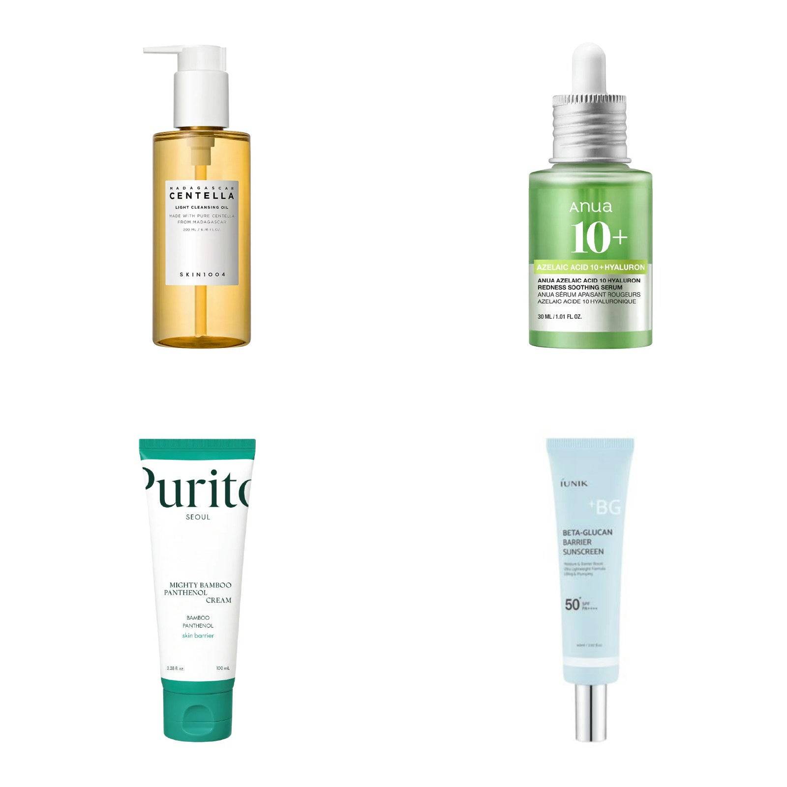 Rutinepakke til sensitiv hud — 4 varer