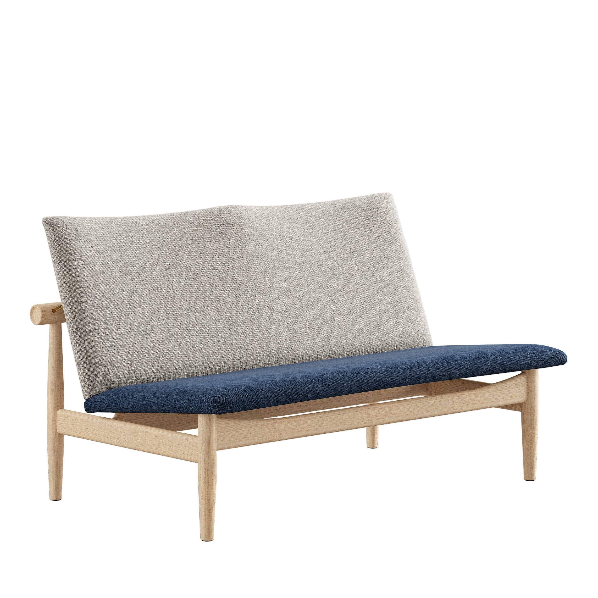Japan 2 pers. sofa, eg klar olie af Finn Juhl Hallingdal 764 / 110 - Jacobsen Plus