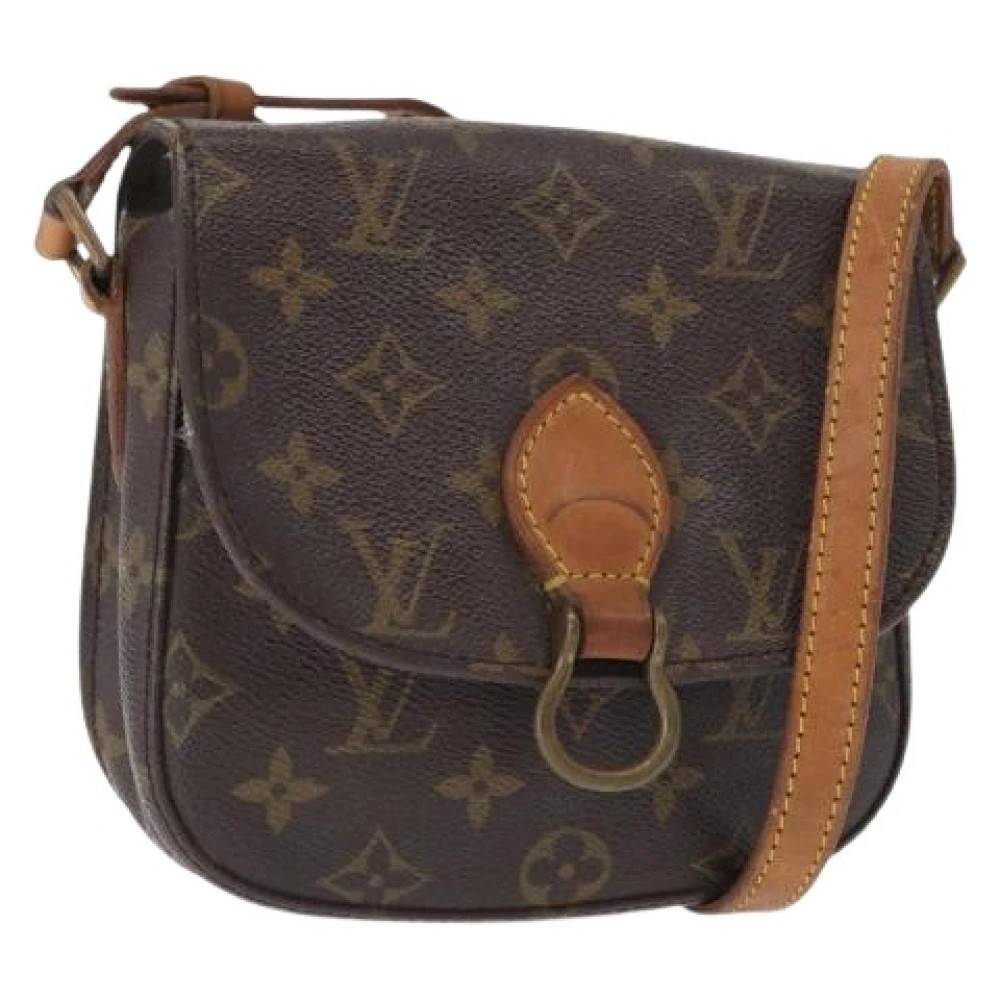 Louis Vuitton Vintage Pre-owned Canvas Cross Body Taske - Vintage - Dame - Brun - ONE SIZE - Tyl