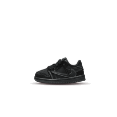 Air Jordan 1 Low Travis Scott Black Phantom- Toddler (TD) 19.5