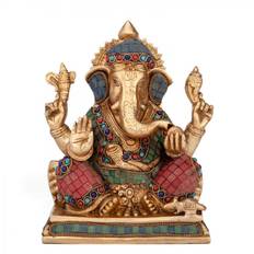 Ganesha - flerfarvet 20cm