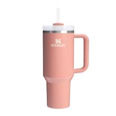 Stanley Quencher H2.0 Flowstate Trinkflasche Mit Strohhalm 1.2L - Thermobecher Kühlt 11 Stunden - 48 Stunden Eisgekühlt - Spülmaschinenfest - Thermosflasche BPA Frei - Edelstahl Trinkbecher - Sienna