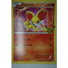 Pokémon Fennekin XY02 25 års jubilæum Stor - Pokemon kort - Stort/jumbo kort - Pocket Monster