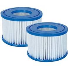 2 st för mspa uppblåsbar pool filter badkar spa bad vattenfilter patron pump ersättning för m-spa uppblåsbar spa simning