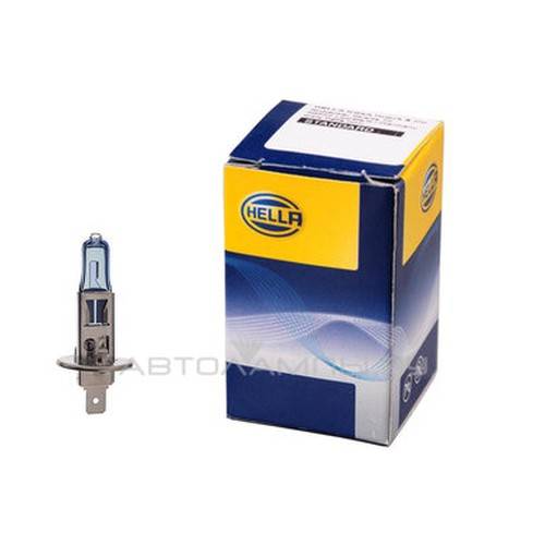 H1 Halogen Pære - HELLA +90% Styrke - 12V 55 watt