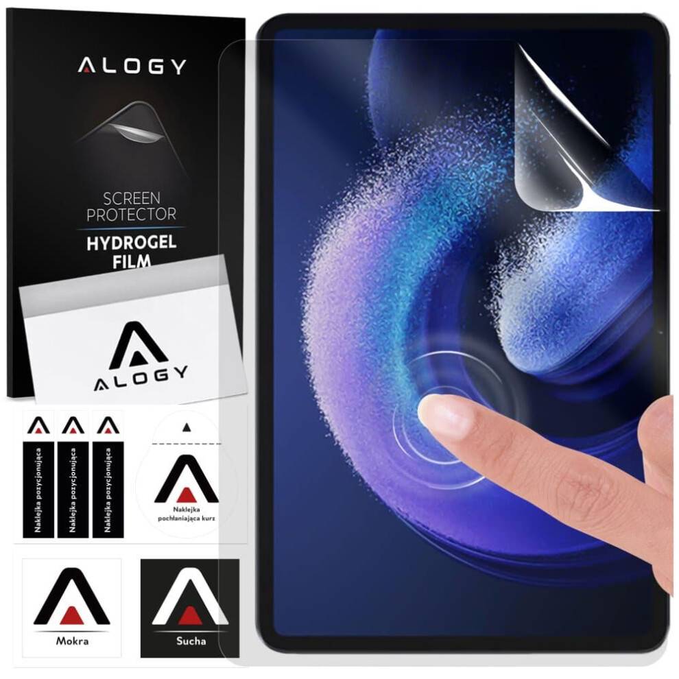 Alogy Hydrogel Beskyttelsesfilm til Xiaomi Pad 6 Pro 110 2023 Tablet