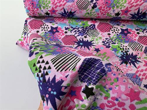 Let isoli - pastel med crazy print
