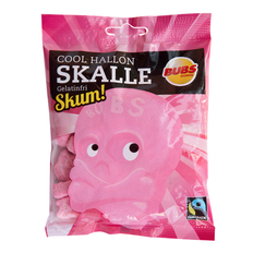 Bubs Hindbær sure skum vingummier - 90g