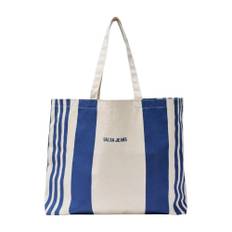 Salsa, Taske, Dame, Beige, ONE SIZE, Bomuld, Stribet strandtaske til solrige dage