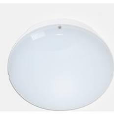 Eterna 12W IP65 Circular LED Colour Selectable Ceiling/Wall Light + MW Sensor & Emergency
