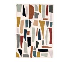 Nanimarquina - Tones Tufted Pieces Matta 170 x 240 - Uld tæpper - Claudia Valsells - Flerfarvet
