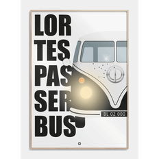 Lortespasserbus plakat Blinkende Lygter A3 - Køb poster med filmcitat