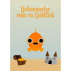 Citatplakat Hukommelse som en Guldfisk plakat - 30x42 cm
