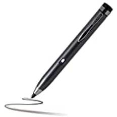 Navitech Broonel grå fin spets digital aktiv stylus penna kompatibel med Lenovo TAB 7304F Touch Pad 7 tum | Lenovo ZA300156SE surfplatta