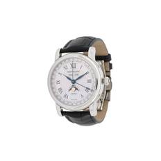 Montblanc - Star Legacy Moonphase 44 mm - herr - rostfritt stål/safirglas/alligatorskinn - one size - Vit