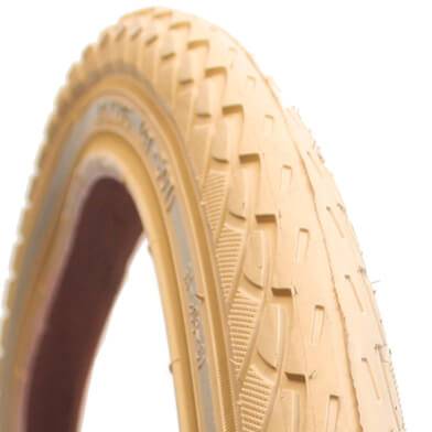 Deli Tire dæk SA-206 24 X 1,75 cremehvid med reflektion