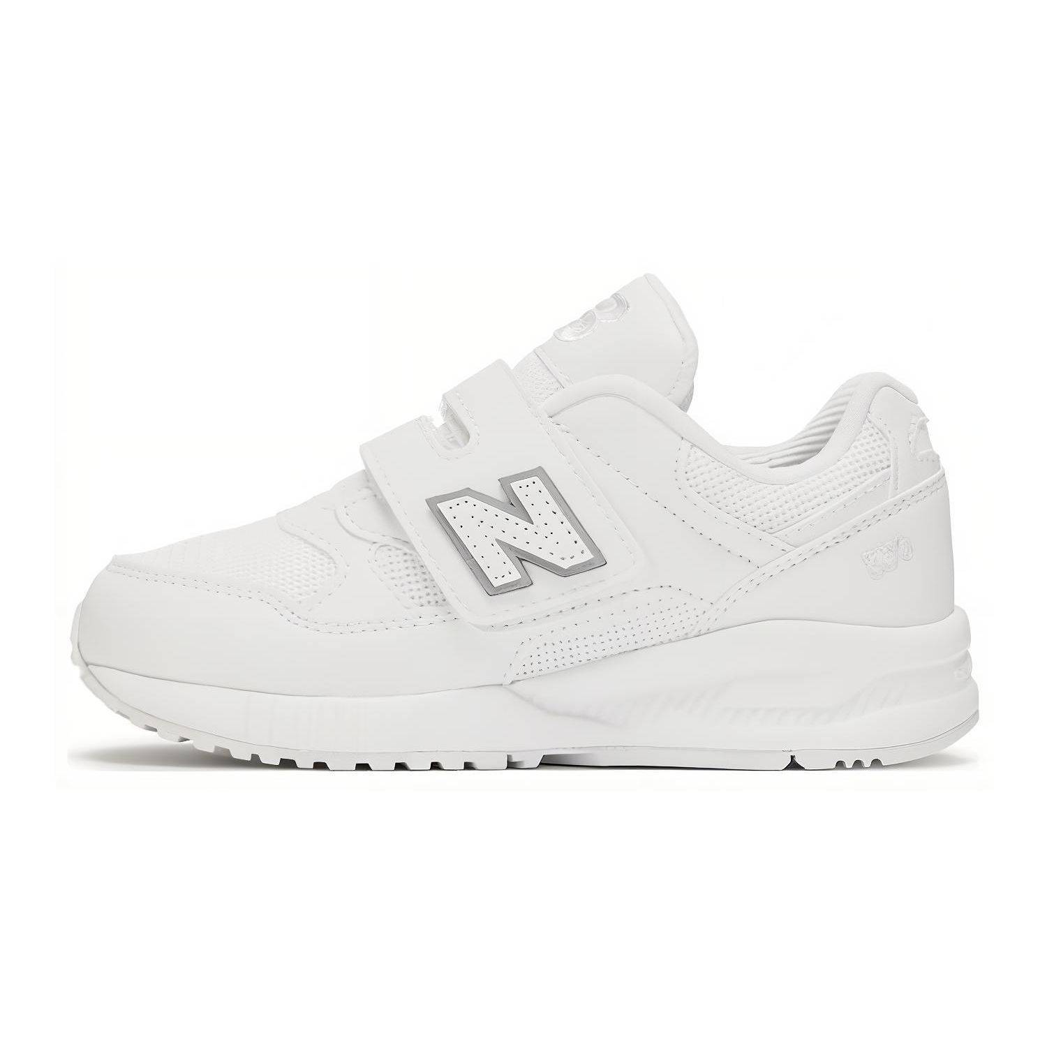 New Balance NB 530-serien Slitstark Mångsidig Anti-Spark Lågskuren Barn Casual Skor Barnsneaker Vit PV530WS 30