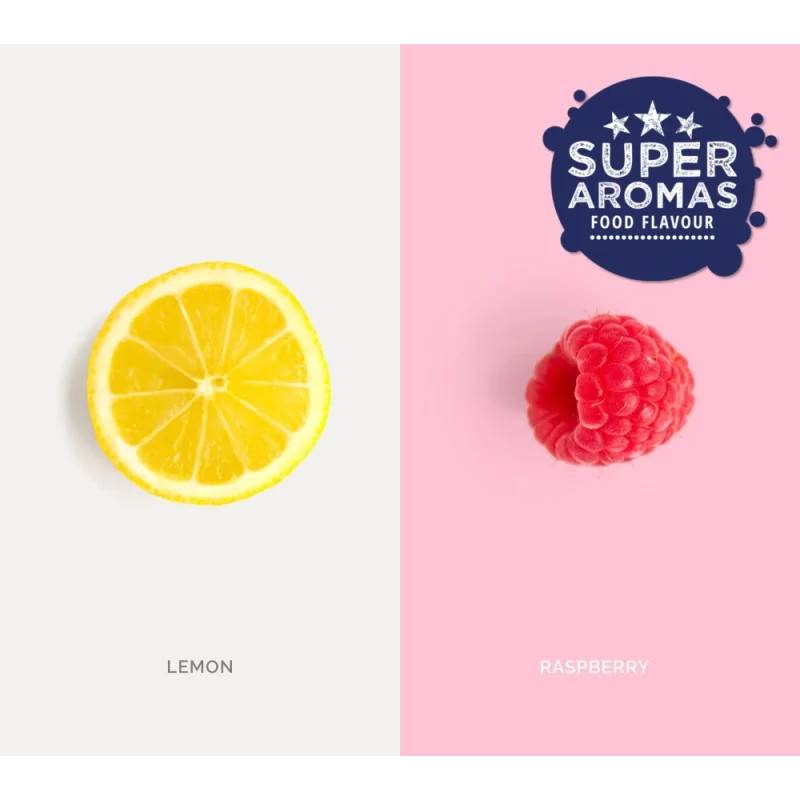 Super Aromas-Raspberry coulis (Citron & Hindbær) aroma