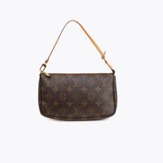 LOUIS VUITTON Monogram Pochette Accessoires - Brown