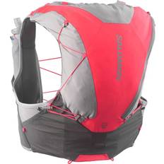 Salomon ADV Skin 12 Vest U Vätskeryggsäck Castelrock/Alloy/Neon Flame, S (S)