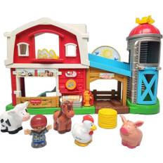 Fisher Price Little People Caring Fun Bondegård Legesæt med 5 Figurer