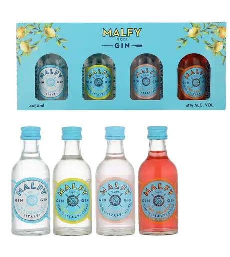 Malfy Malfy Gin Miniature Set 41% 5 cl 4-Pack
