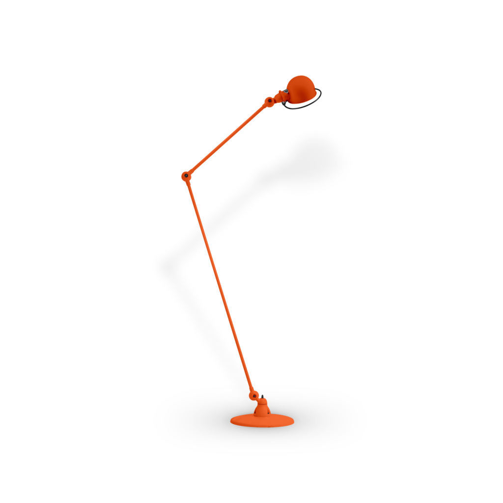 Loft D1260I gulvlampe fra Jieldé - Orange / Mat