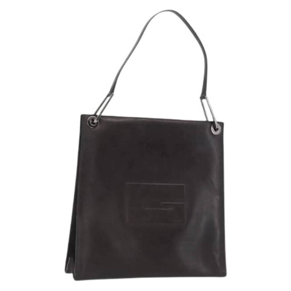 Gucci Vintage - Pre-owned Läder Axelremsväska Vintage - Dam - ONE Size - Läder