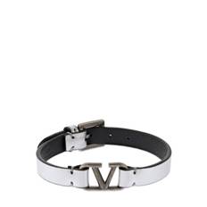 Rockstud Leather Belt Bracelet