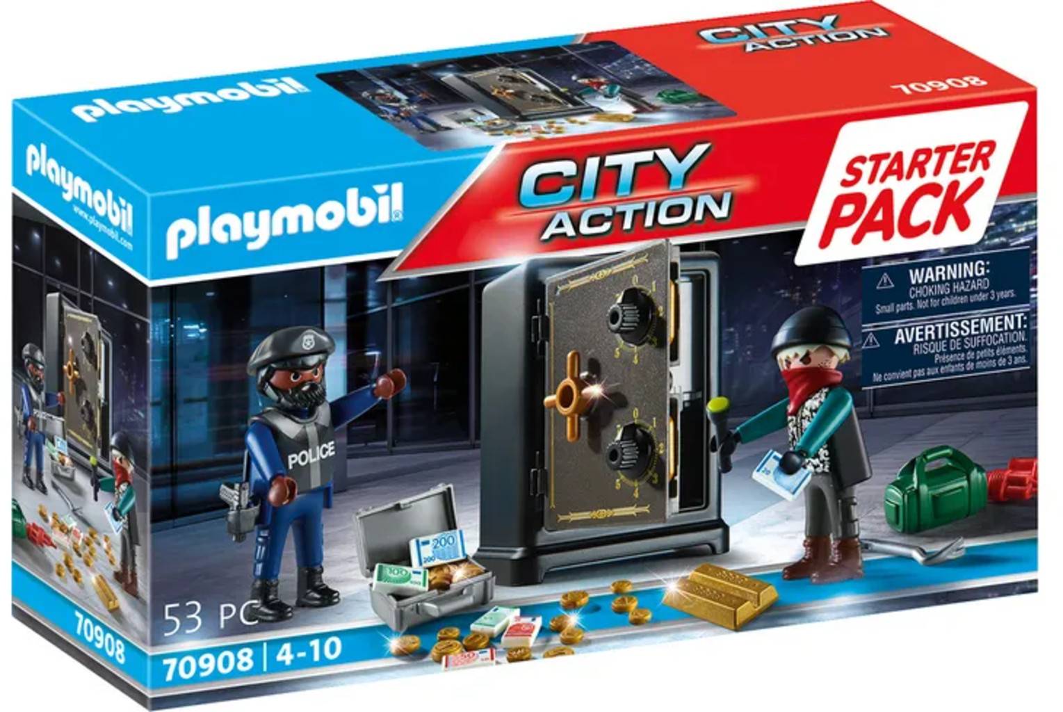 PLAYMOBIL 70908 - City Action - Startpaket Safecracker