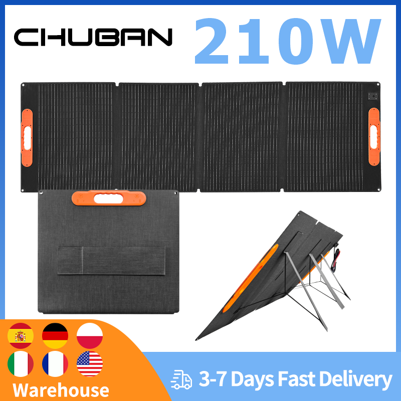Flexible 200w Solar Panel 210W Monocrystalline Silicon Waterproof IP68 Solar Panel For Home Farm Boat Camping