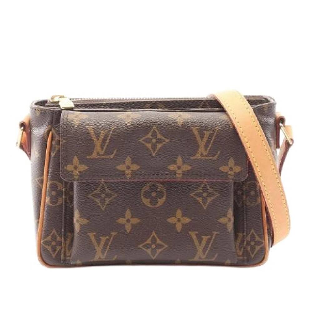 Louis Vuitton Vintage Pre-owned Vintage Skuldertaske - Vintage - Dame - Brun - ONE SIZE - Uld