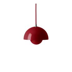 &Tradition - Flowerpot Pendant VP10, Vermilion Red - Pendellampor - Verner Panton - Röd