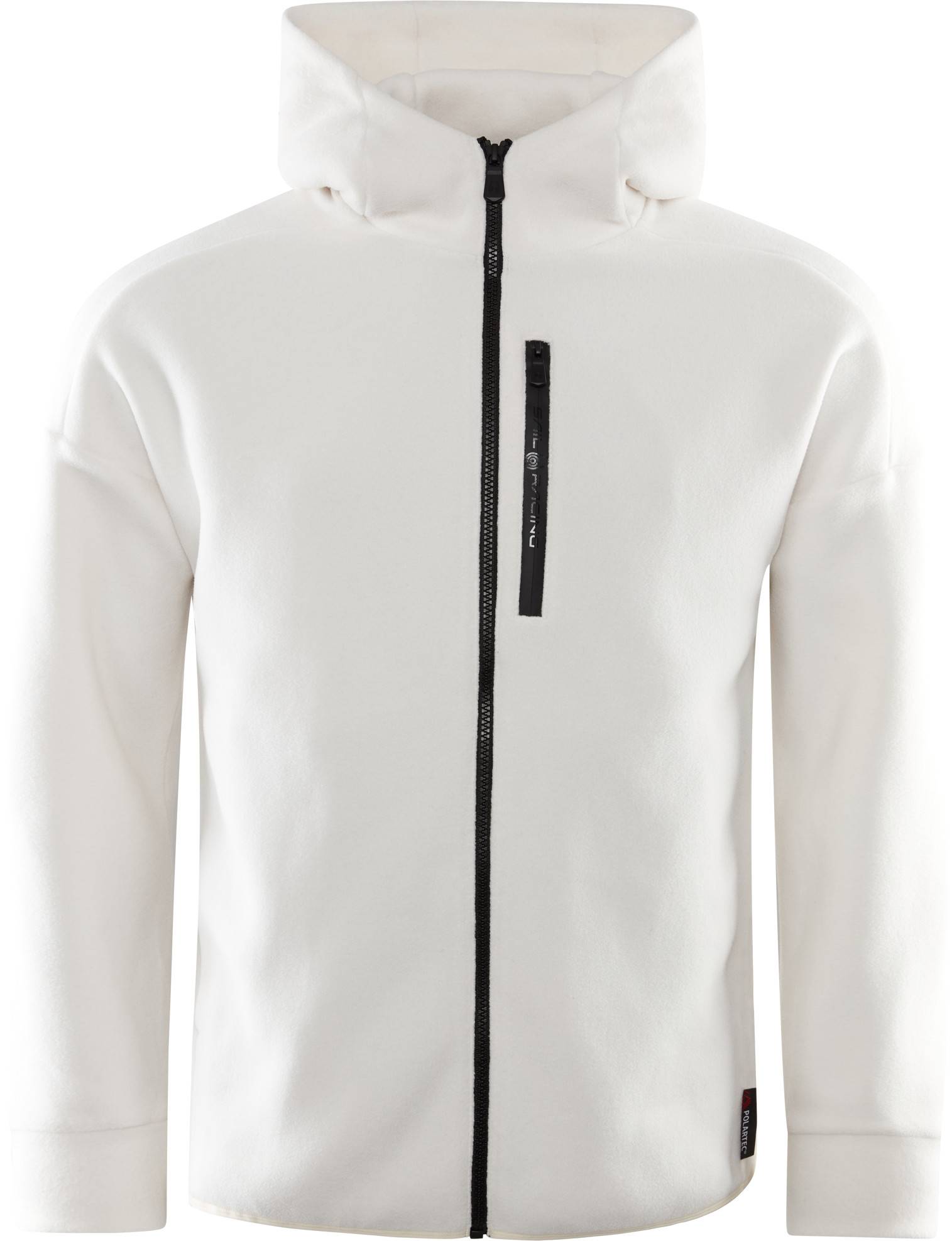 Sail Racing Men's Bowman Fleece Zip Hood Off White, XL