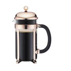 Bodum Chambord Stempelkande - 1 liter - Borosilikatglas/kobber/messing - Kobberfarvet
