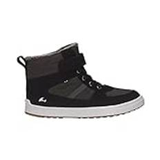 Viking Pojkar Lucas Mid Warm Wp 1 V Snow Boot, Svart kol, 40 EU