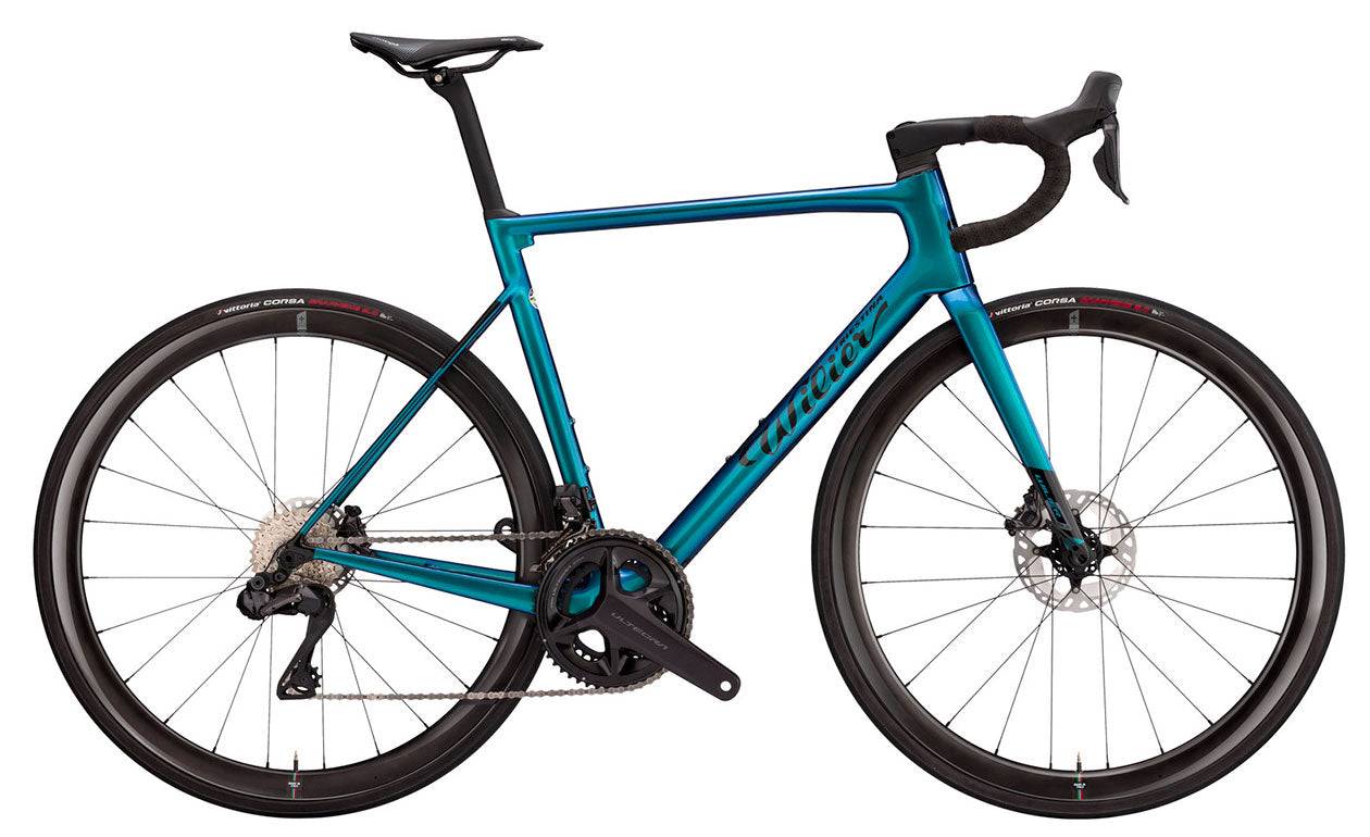Wilier 0 SLR Frameset w/ Handlebar 2024 - 128 / M / Blue (M)