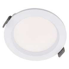 Ledvance LED Downlight Comfort Opal Aluminium Hvid 13W 1430lm 95D - 930 Varm Hvid | Udsnit 100mm - IP44 - Bedste Farvegengivelse - Dali Dæmpbar