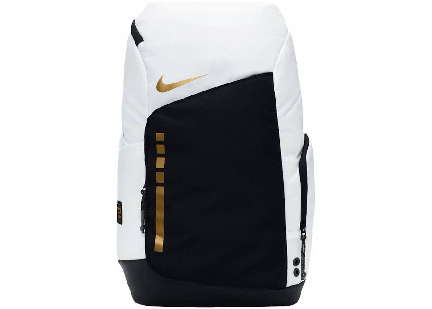 Nike Hoops Elite 32L Backpack White/Gold/Black - One Size
