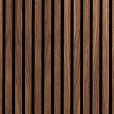 Wood on Wall Akustikpanel Valnöt Oljad - 2-pack / 2700x600mm