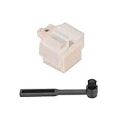 Skivspelarnål, nål-ersättnings-diamant-skivspelarpenna med rengöringsborste, diamantskivspelarnålar, ersättning stylus skivspelarnålar för